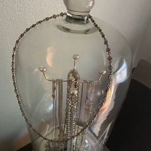 Beautiful Silver Plumeria Necklace